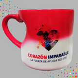 Taza mágica Corazón Imparable