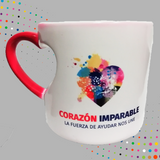 Taza mágica Corazón Imparable